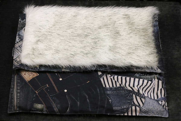 Couverture de luxe chien S Sabanah tissu Jean-Paul Gaultier