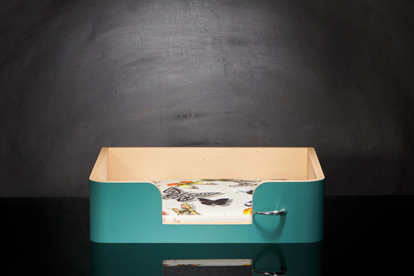 Panier pour chien design S Sabanah coussin tissu Christian Lacroix