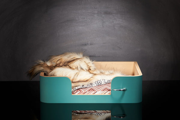 Panier pour chien design S Sabanah et couverture Metis Art