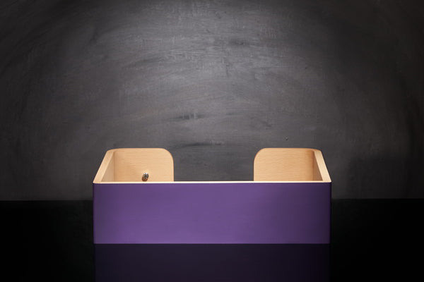 Drôle de Panier Sabanah Mauve Campanule de dos 