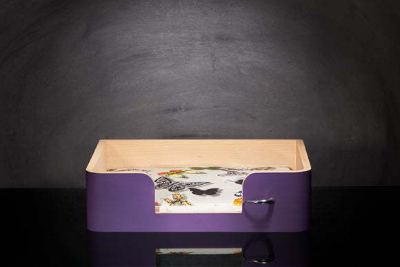 Drôle de Panier S Mauve Campanule Sabanah revêtement Christian Lacroix