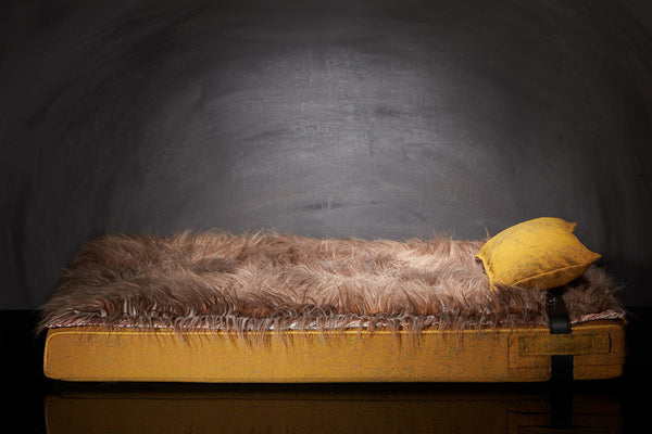 Lit pour grand chien Matelas Inuit Sabanah L Jaune Soleil d'été