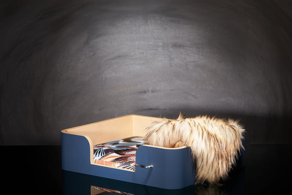 Panier pour chien design S Sabanah et couverture Metis Art