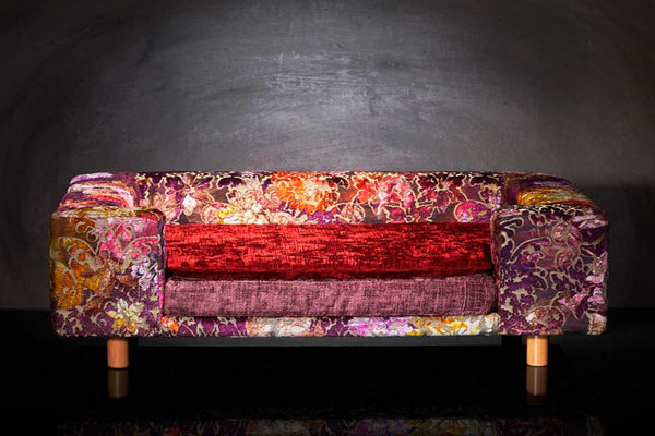 Canapé chat Sabanah Le couture palace taille M  rose antique